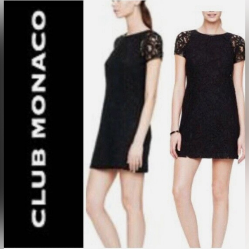 Club Monaco Witherbee lace mini dress